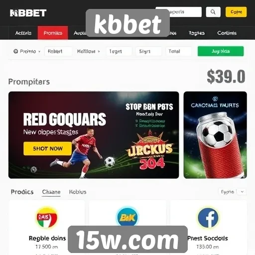 Promoções e bônus disponíveis na kbbet